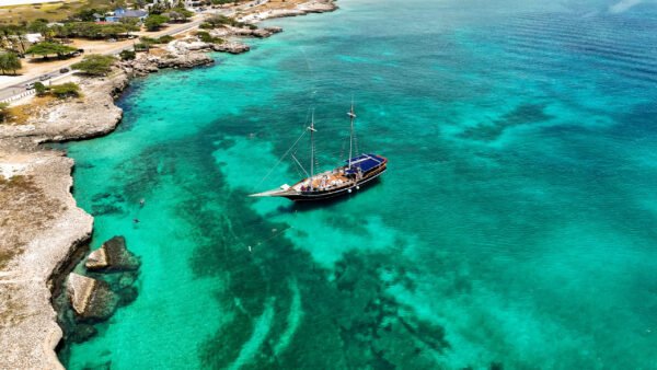 Ship in the ocean