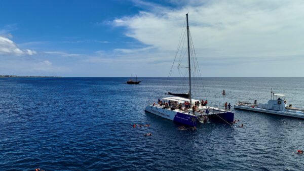 Boat in the ocean