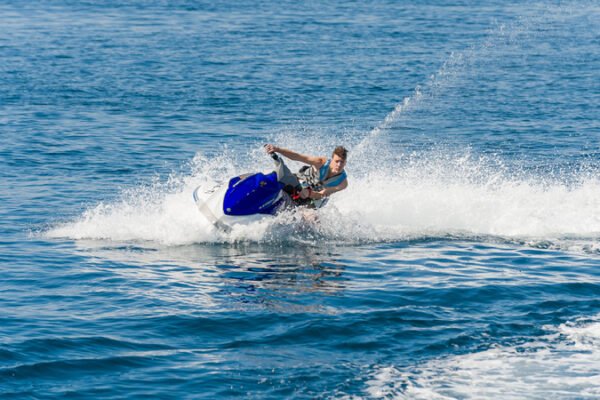 Jet ski riding