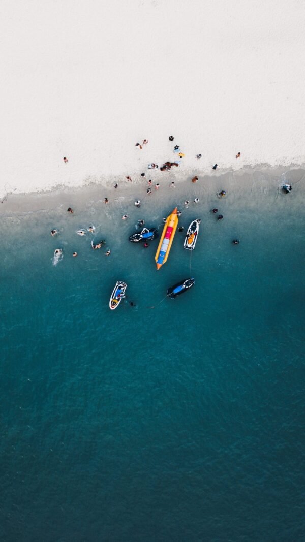 Banana boat riding