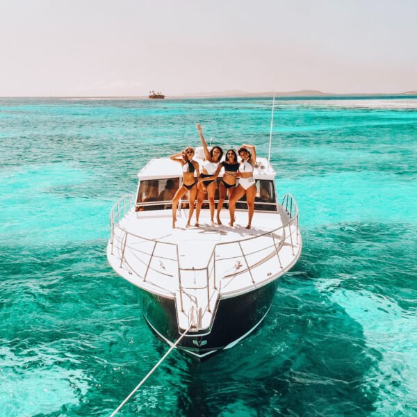 Women on a boat