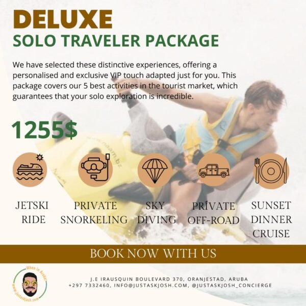 Deluxe solo traveler package aruba