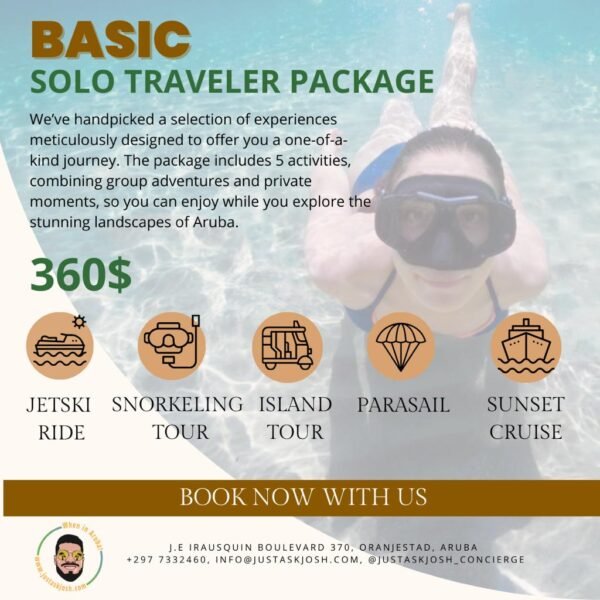 Basic solo traveler package aruba